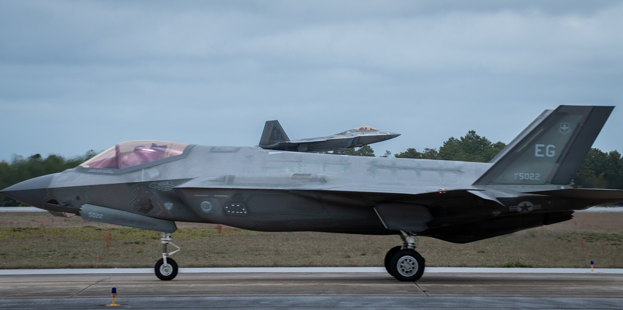 F-22 mission sortie