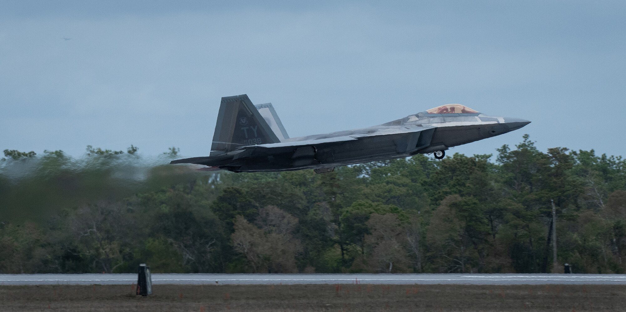 F-22 mission sortie