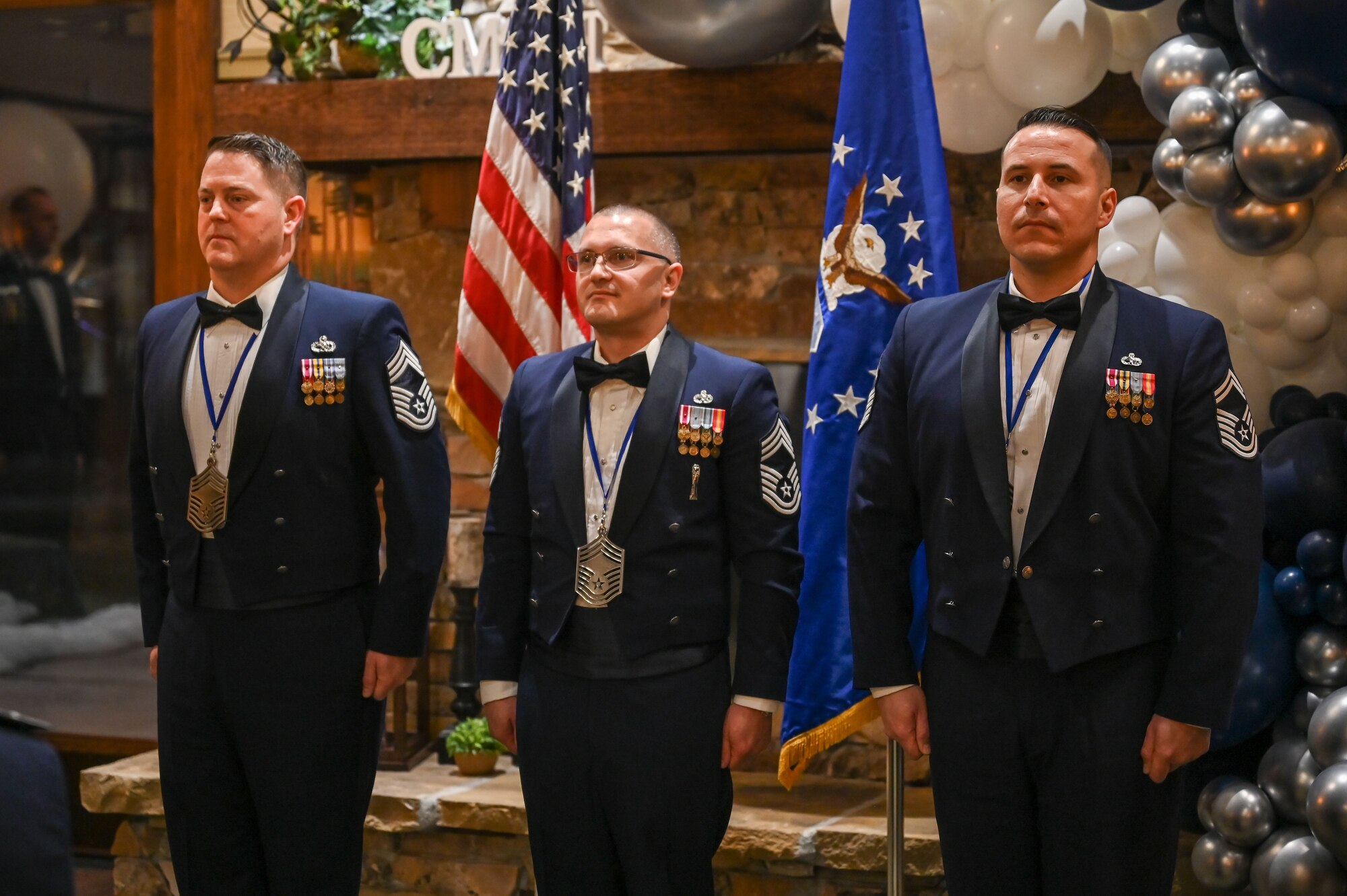 Hill Air Force Base's newest chiefs and chief select recognized at a Chief Induction Ceremony March 31, 2023, in Ogden, Utah.