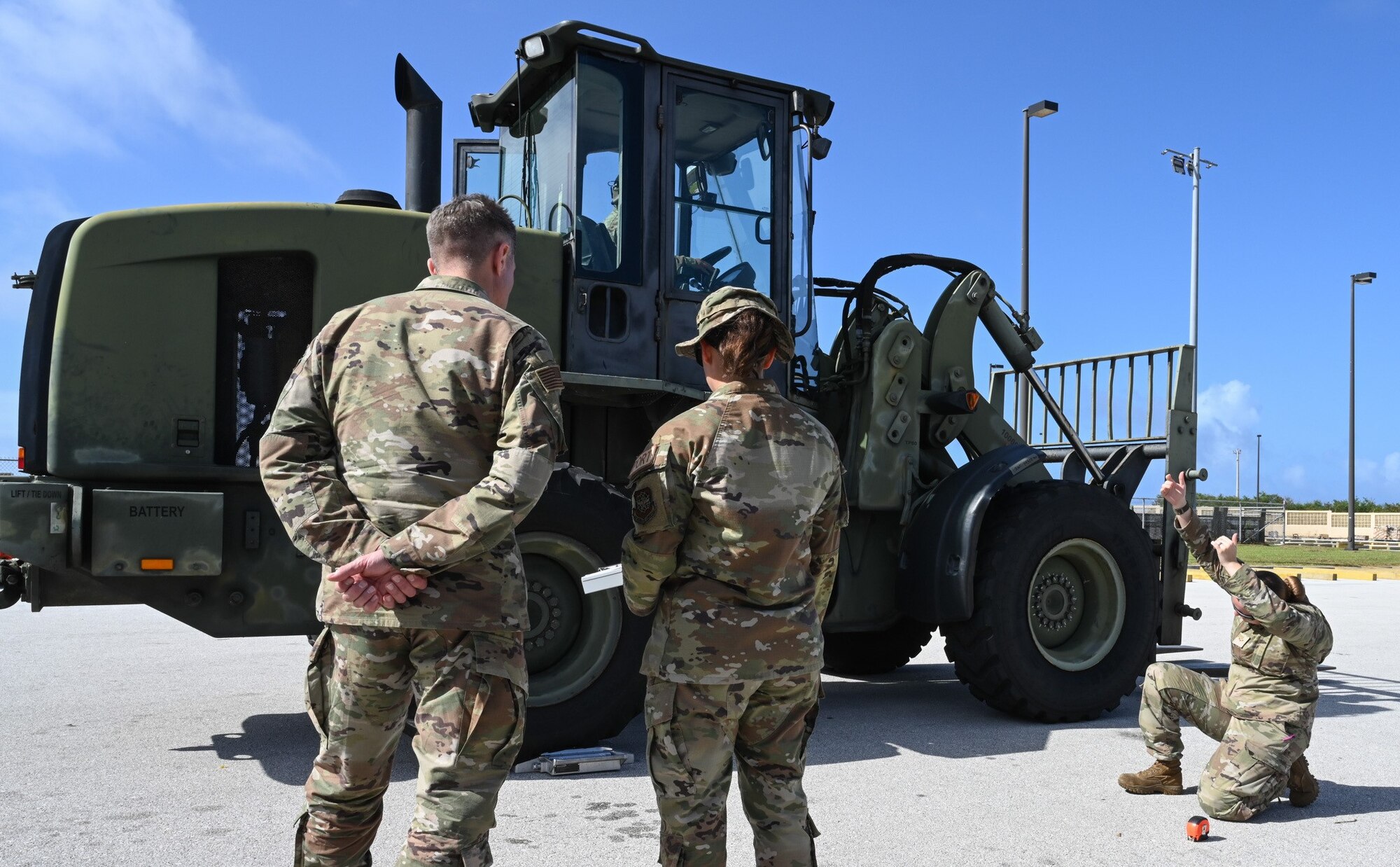 Small but mighty: 734th AMS stands ready to be logistics hub