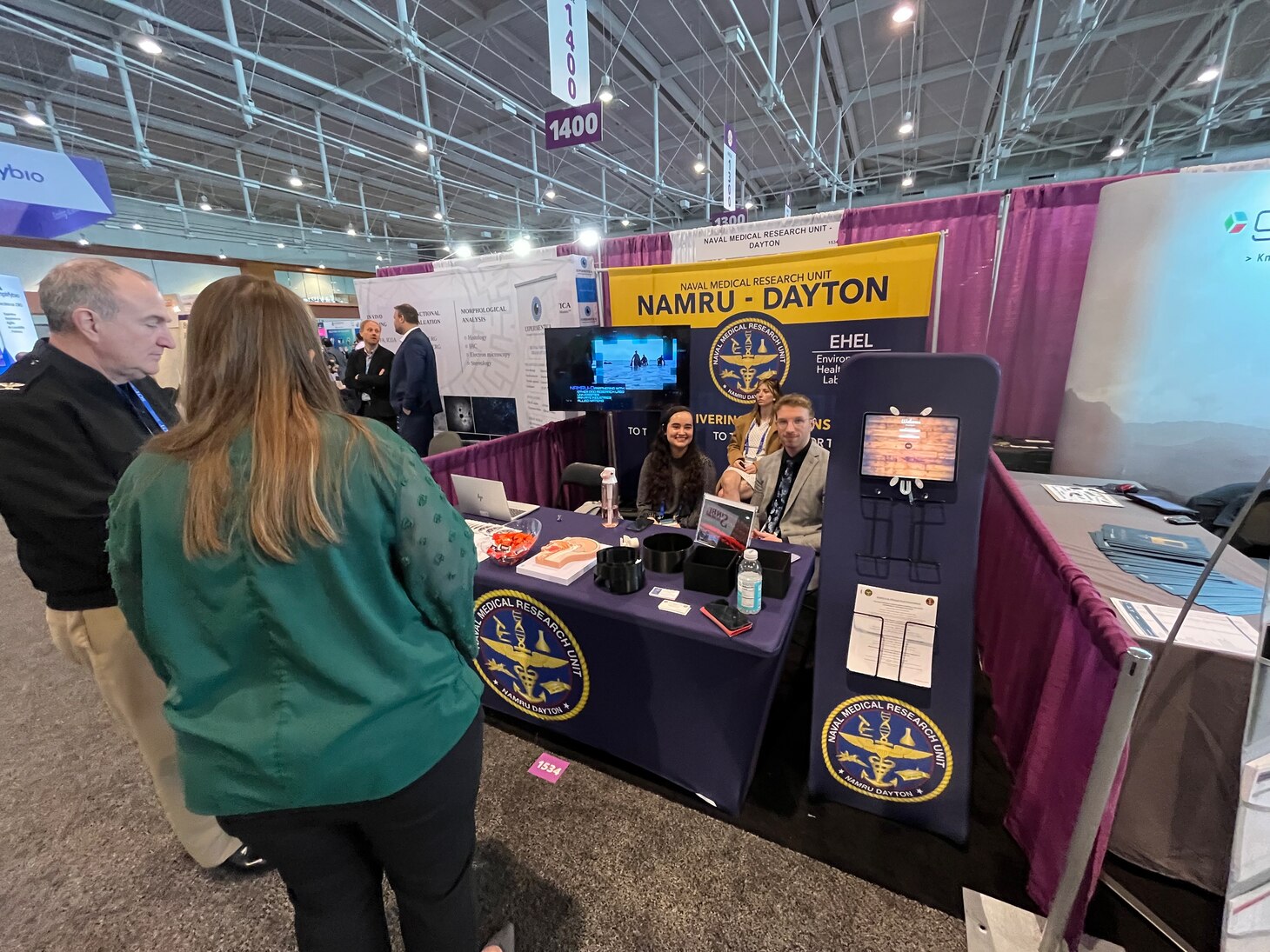 NAMRU Dayton stands out at 62nd SOT annual meeting in Nashville > Navy