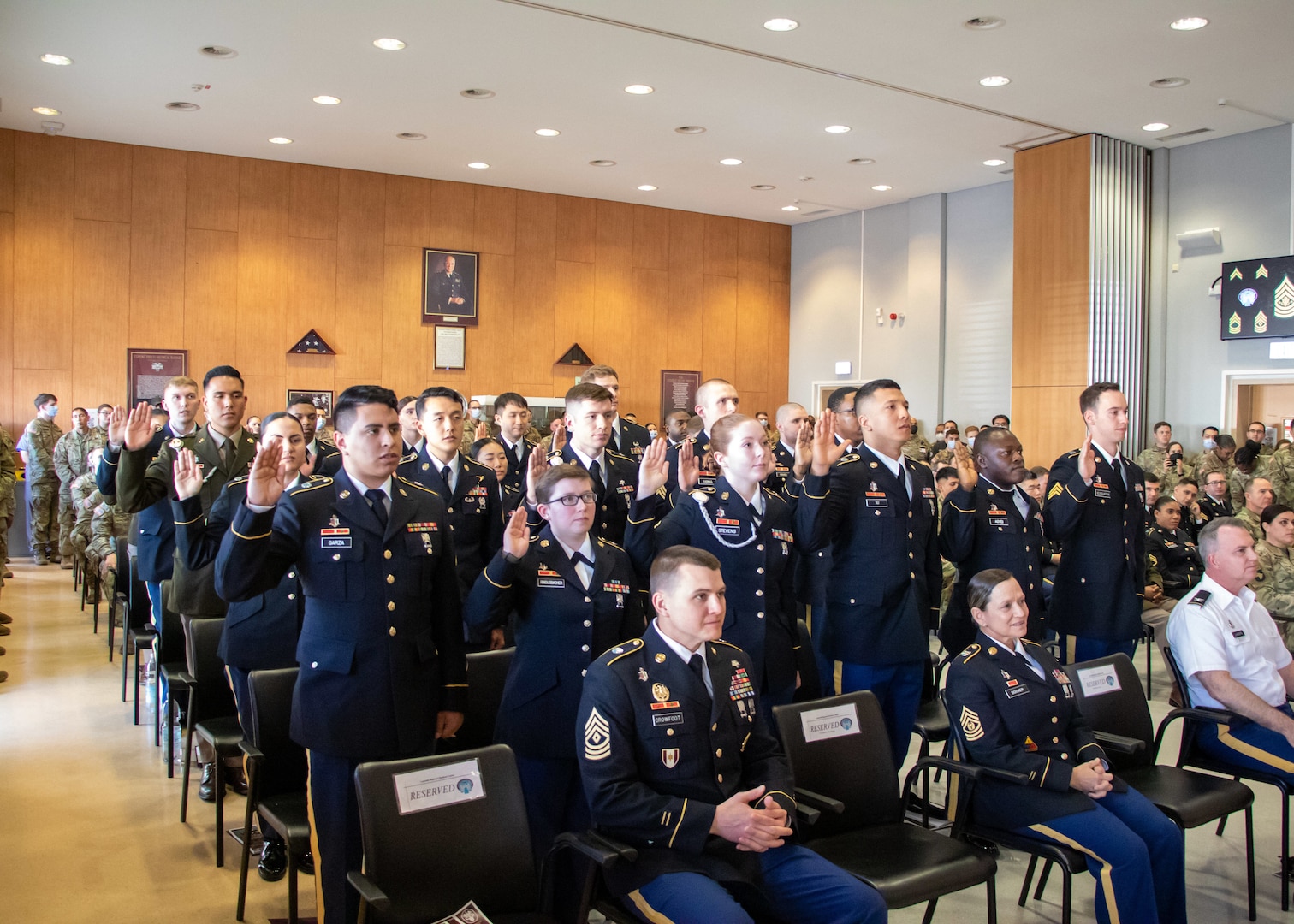 LRMC hosts NCO Induction > Landstuhl Regional Medical Center > Articles