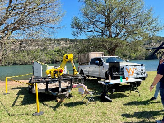 Bots by the Bridge Presented by Army Applied Laboratory at SXSW 2023, Austin, Texas
Pictured: Wilder System