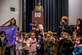 A photograph depicting a ceremony for the Month of the Military Child.