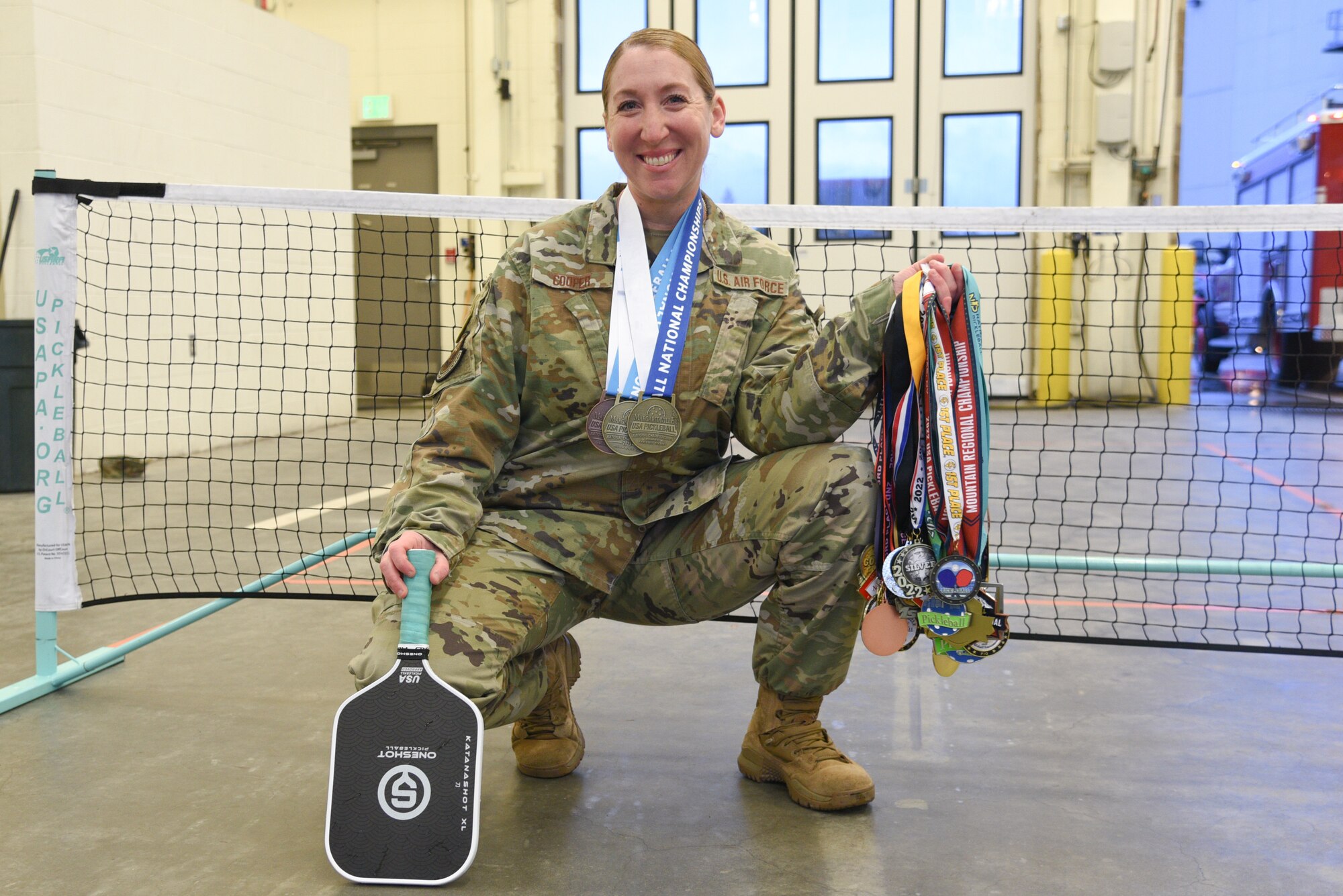 Oregon Airman finds inspiration on the Pickleball Court