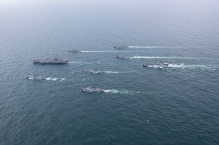 NIMCSG, JMSDF, ROKN Conduct Trilateral Maritime Exercise
