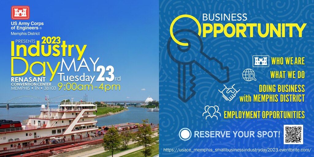 Memphis District Industry Day announcement.