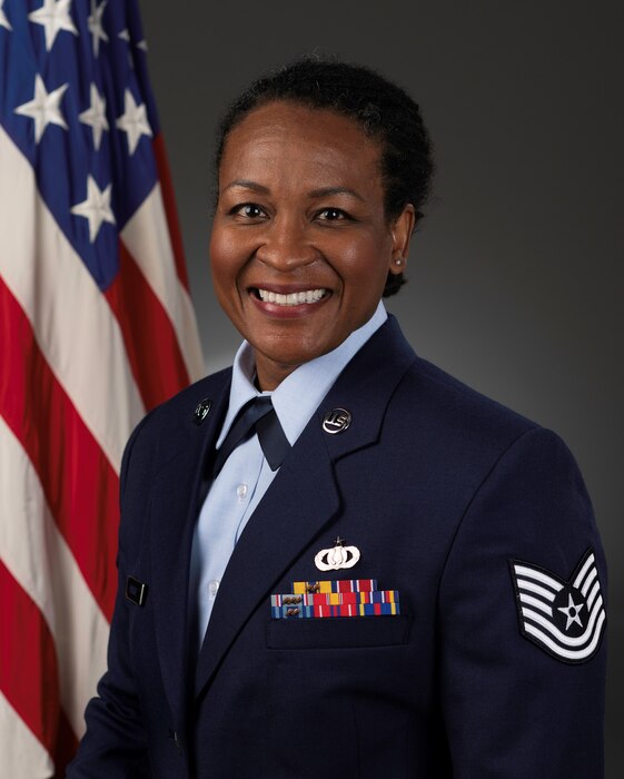 Official portrait of TSgt Howard-Carter