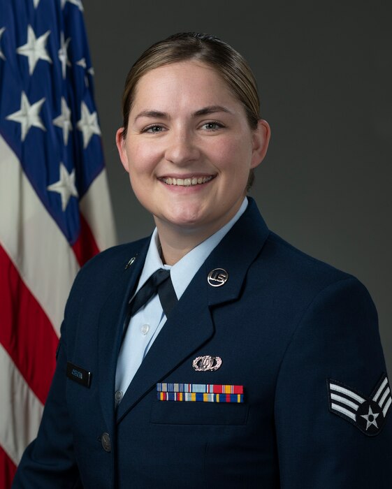 Official portrait of SrA Osborn