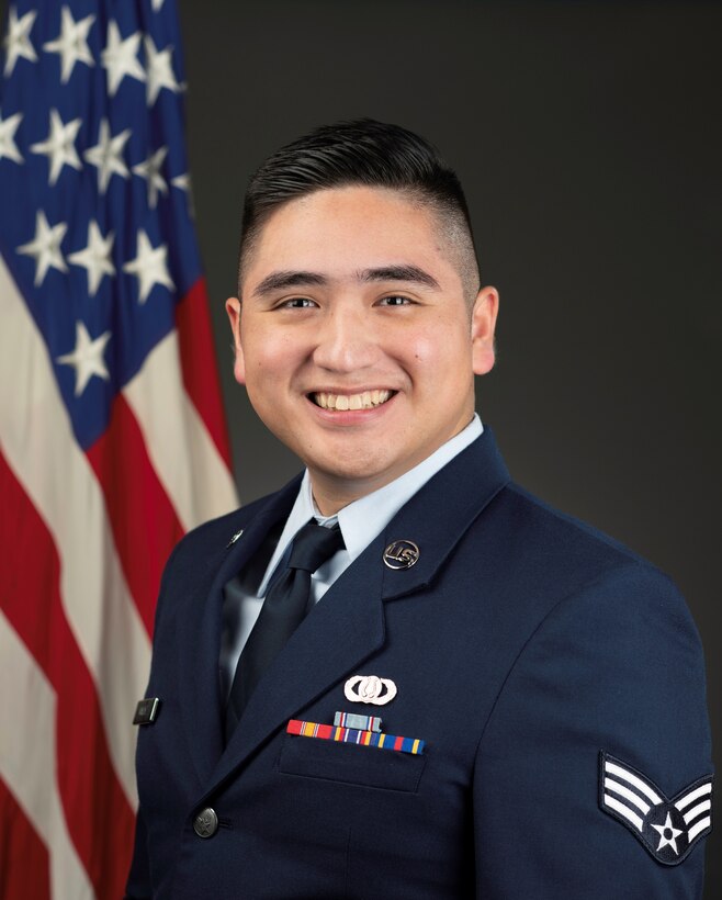 Official portrait of SrA Valdez