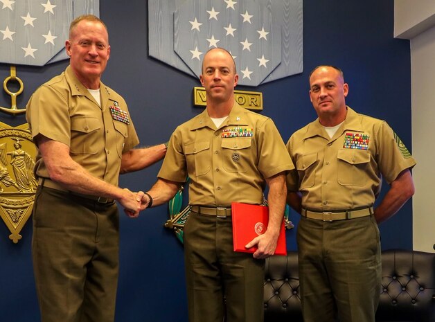 MARINE CORPS LOGISTICS BASE Albany, Ga. — Marine Corps Commandant Gen. David H. Berger and Deputy Commandant for Installations and Logistics Lt. Gen. Edward D. Banta recently announced the results of the Fiscal Year 2202 I&L awards program.  Marine Corps Logistics Base Albany was recognized as the Small Installation of the Year.