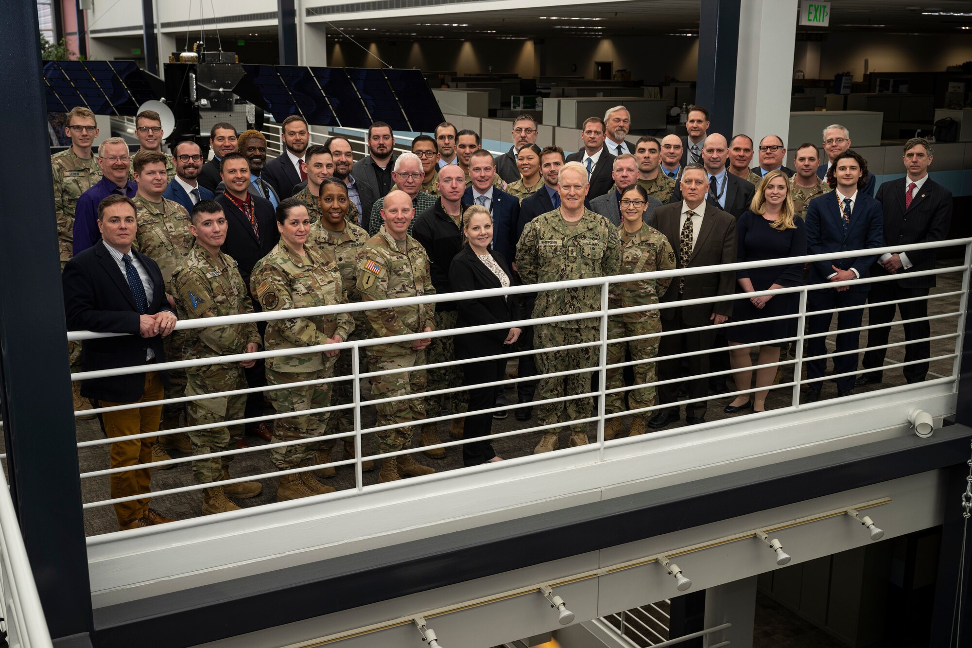 USSPACECOM hosts NGA Director