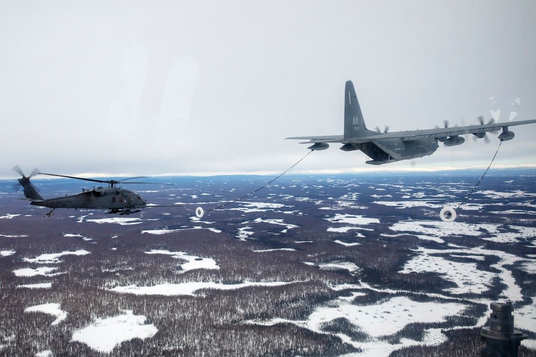 Alaska Air Guardsmen medevac patient from Little Diomede