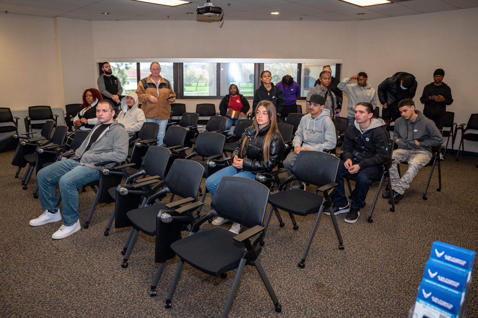 The 349th Air Mobility Wing Development and Training Flight hosted students from the local school district for a tour of Travis AFB.