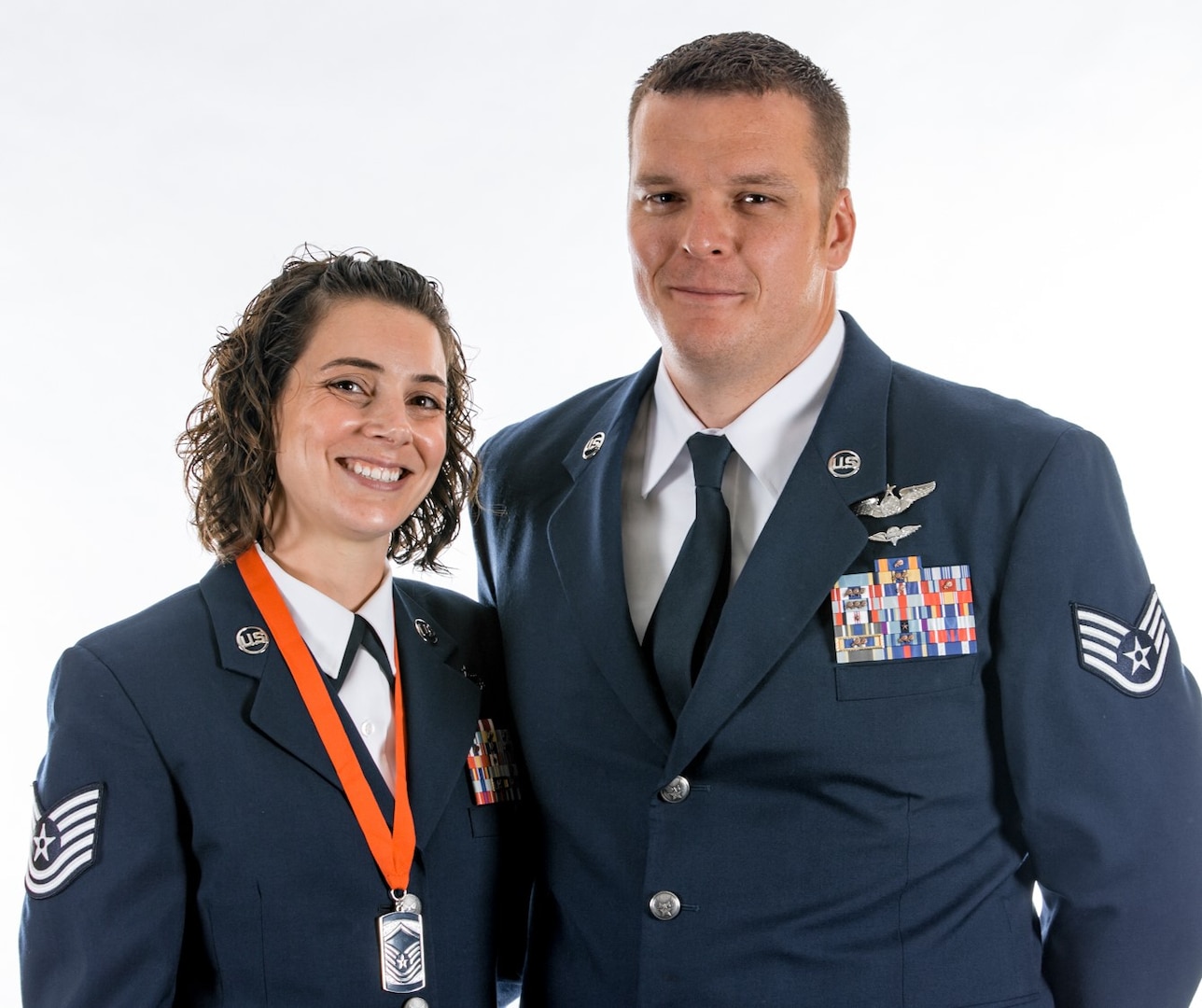 Photo of the two NCOs