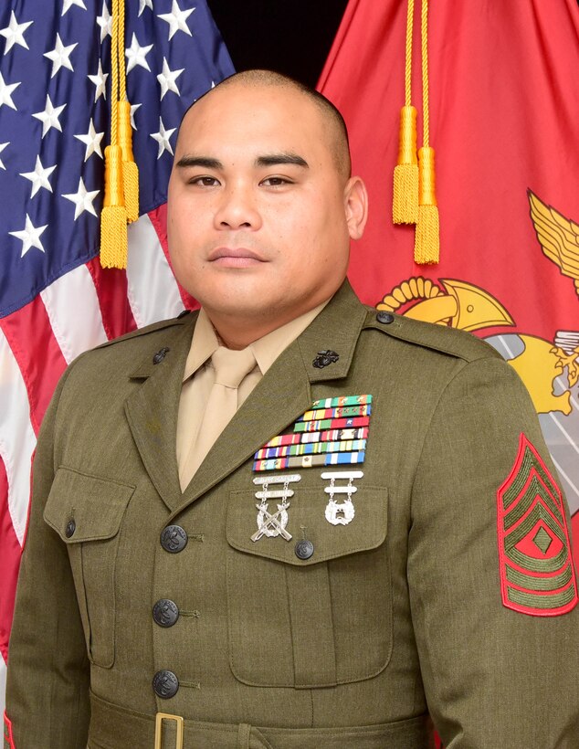 First Sergeant Leopoldo Bernardo, Senior Enlisted Advisor, Marine Aviation Training Support Squadron One, NAS Meridian, Meridian, MS