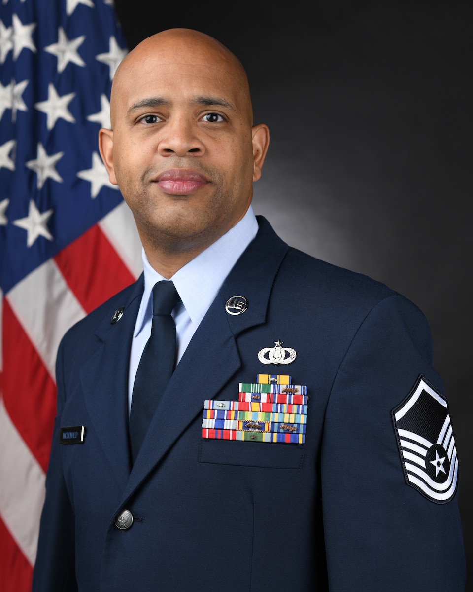 Official Photo of MSgt Kelcey McDonald