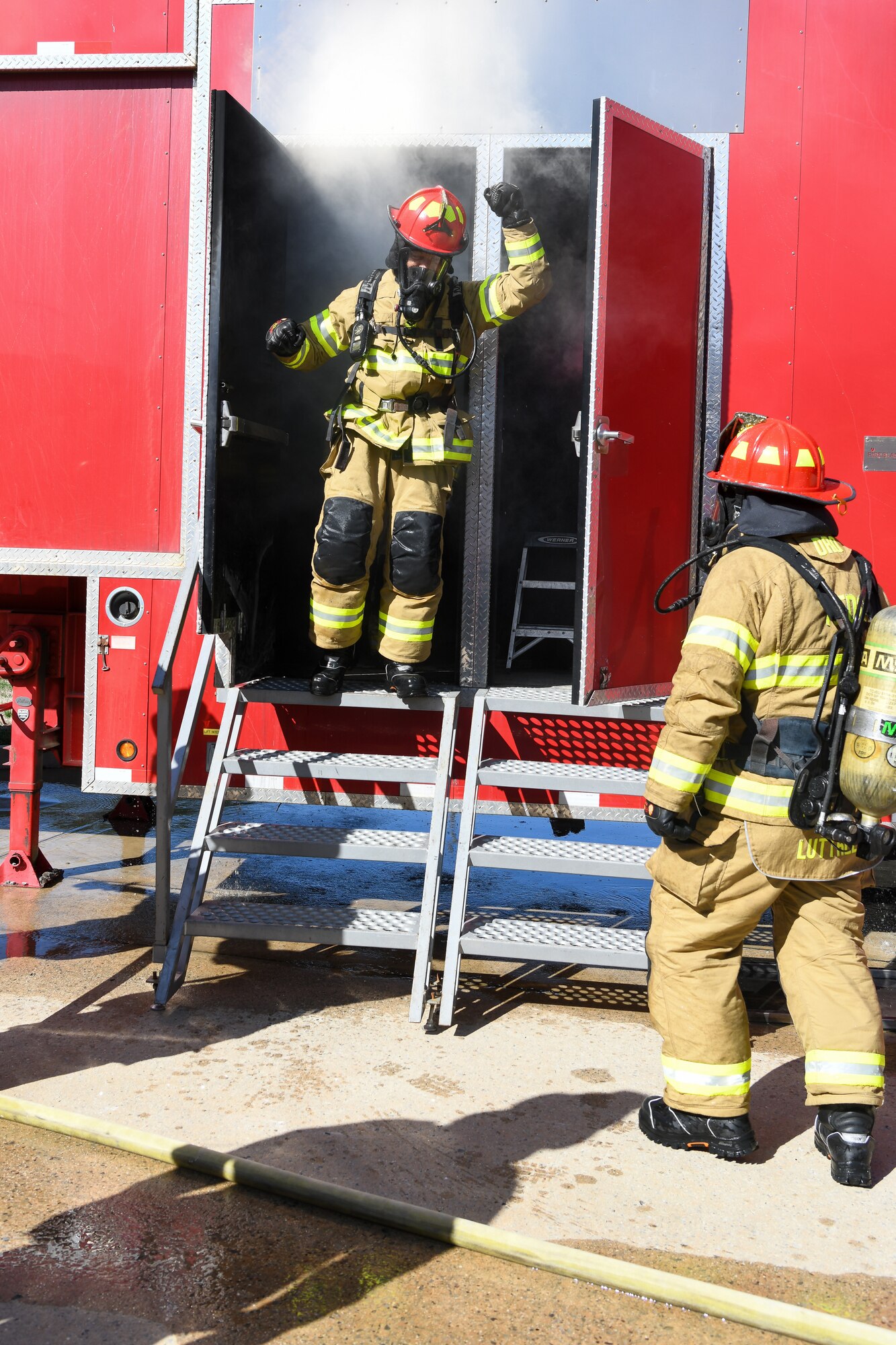 Firefighting training