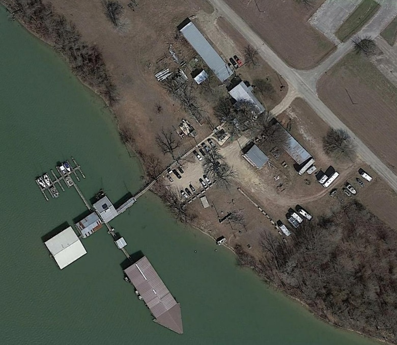 Aerial Bardwell Lake Marina