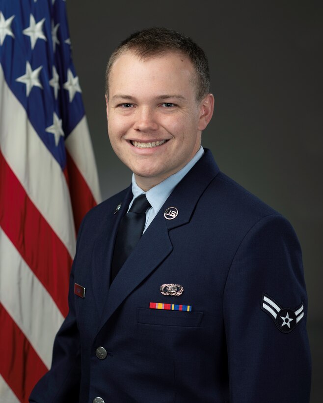 Official portrait for A1C Berry