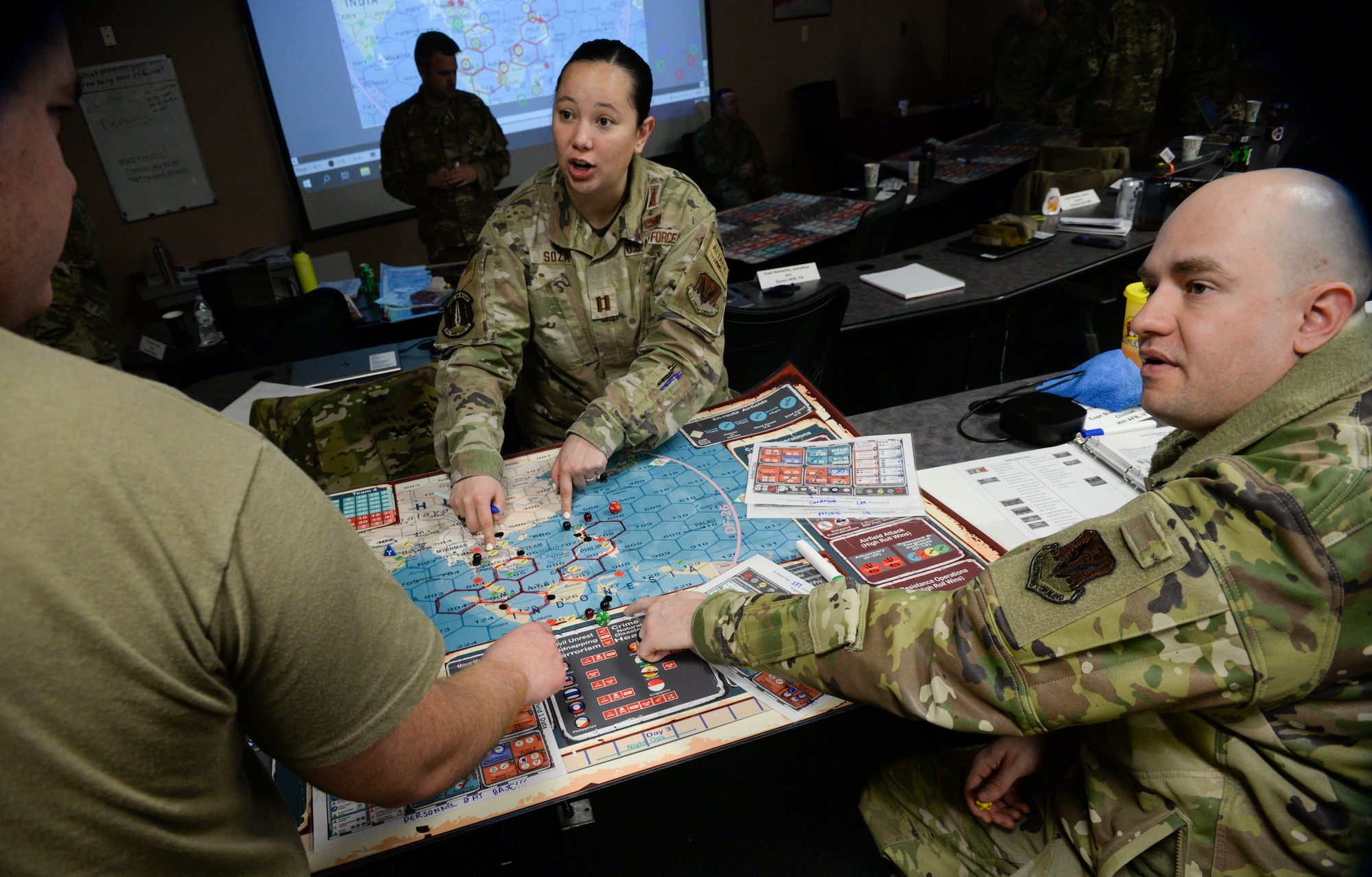 AFLOS students playing Kingfish ACE