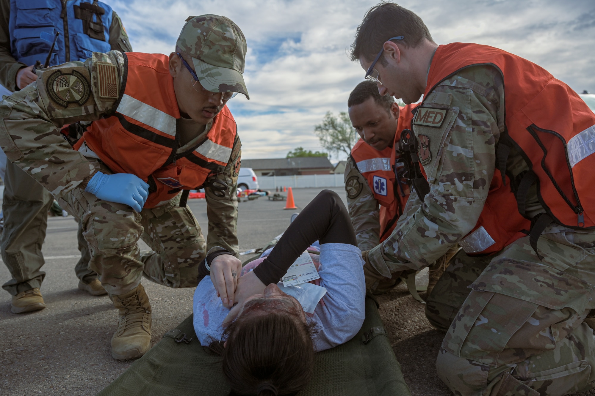 Holloman 49th MDG boosts mission readiness in Ready Eagle exercise > Air Education and