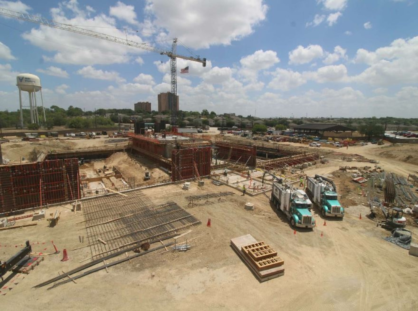 military construction photo on JBSA-Lackland, Texas