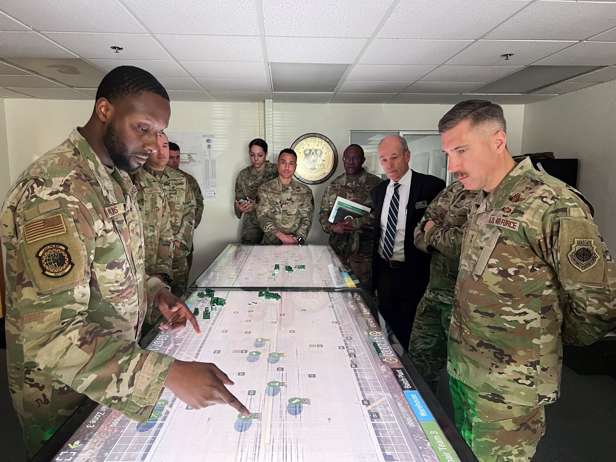 USAFEC leadership visits JBLM