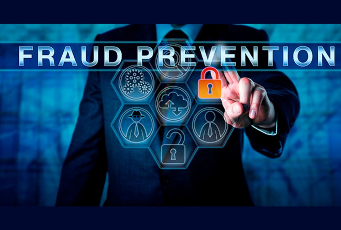 A orange lock overlaid on various icons with a man in suit in background