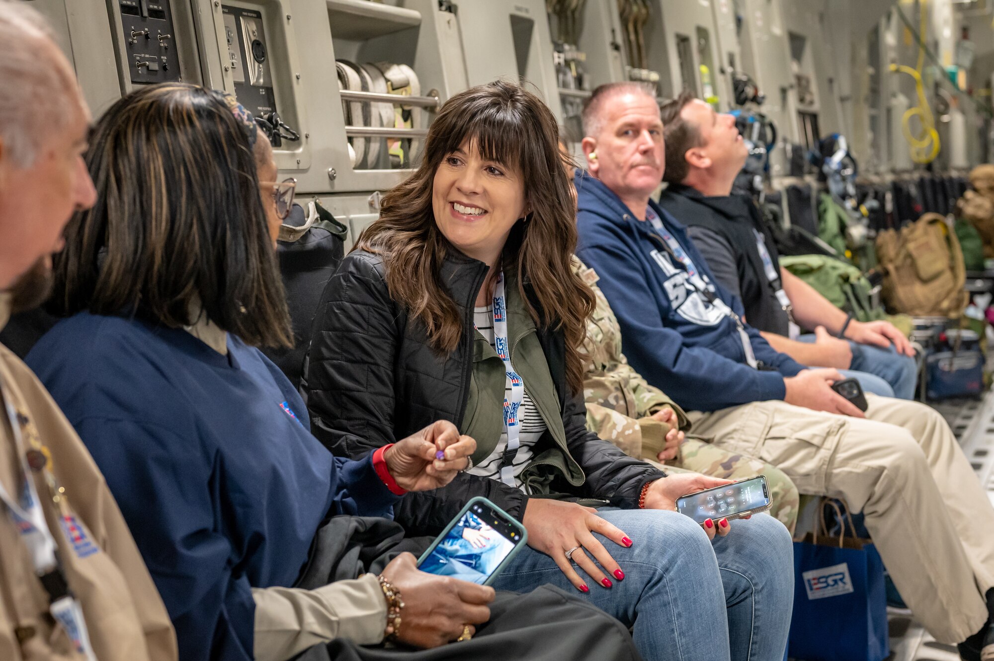 The 349th Air Mobility Wing teamed up with the Employer Support of the Guard and Reserve to sponsor a Boss Lift for Reserve Citizen Airmen’s employers at Travis Air Force Base, April 1, 2023.