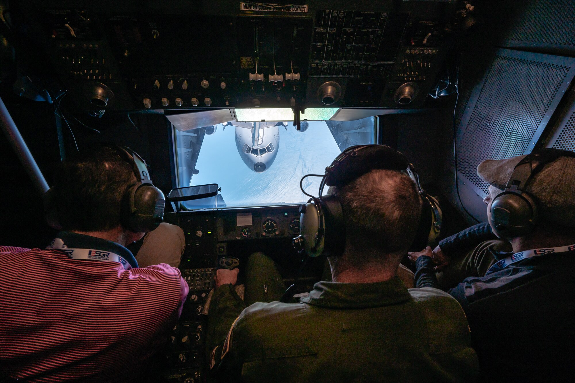 The 349th Air Mobility Wing teamed up with the Employer Support of the Guard and Reserve to sponsor a Boss Lift for Reserve Citizen Airmen’s employers at Travis Air Force Base, April 1, 2023.