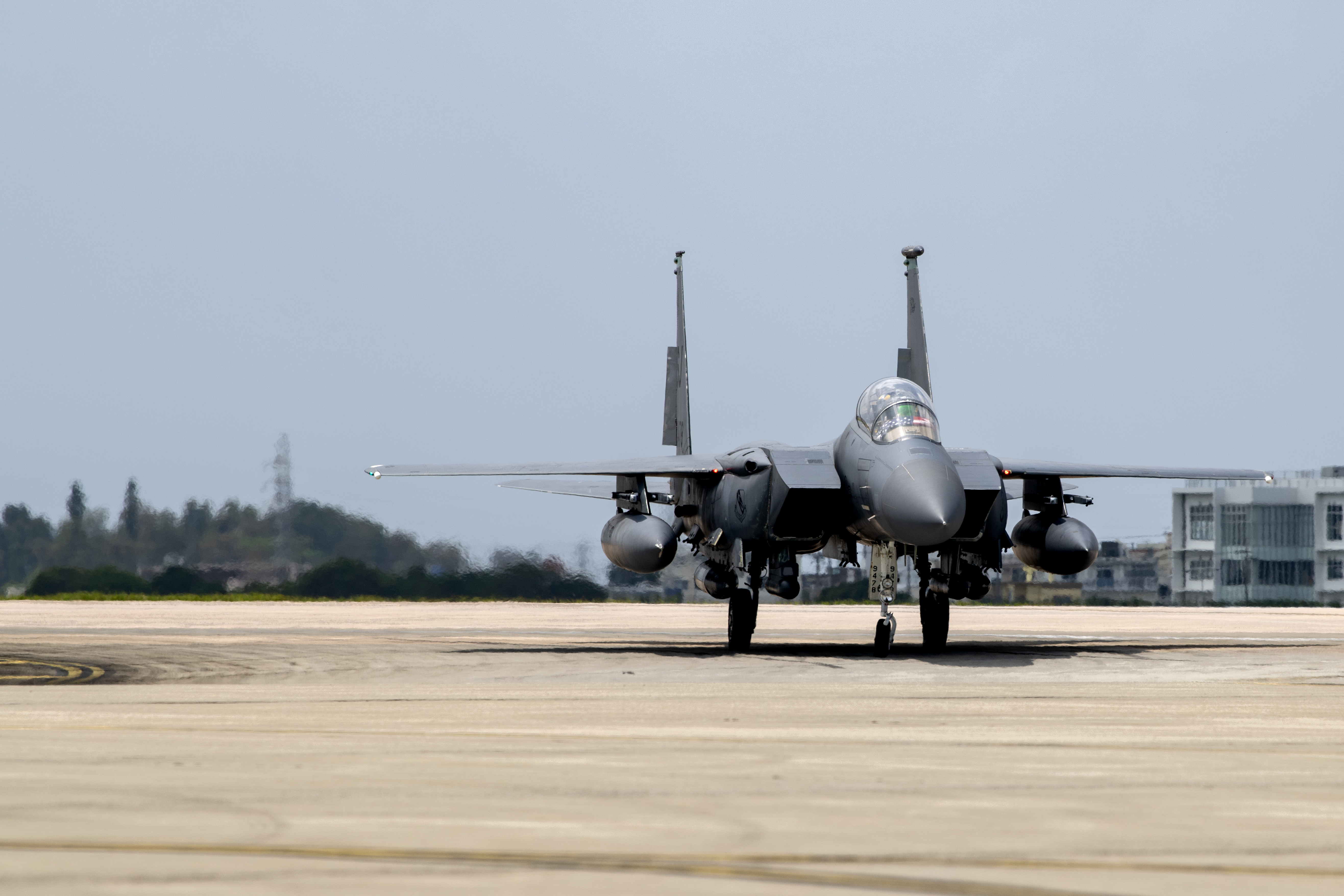 Strike Eagles join Lightning II's at Keystone of the Pacific