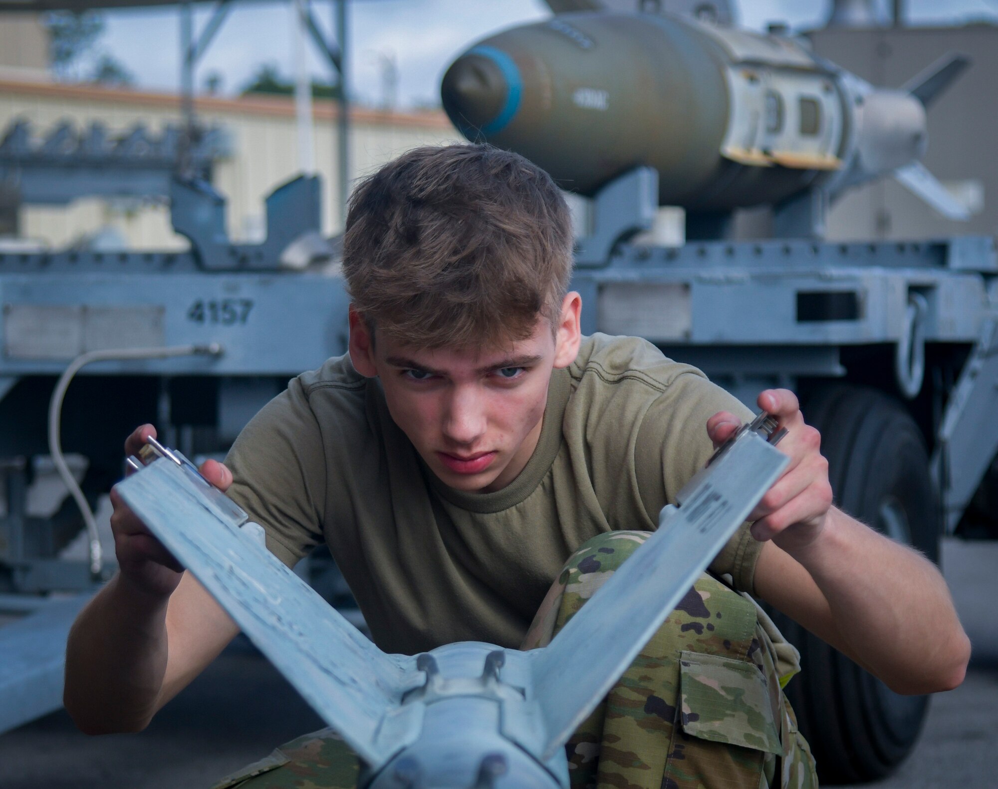 Final Raptor weapons load at Eglin