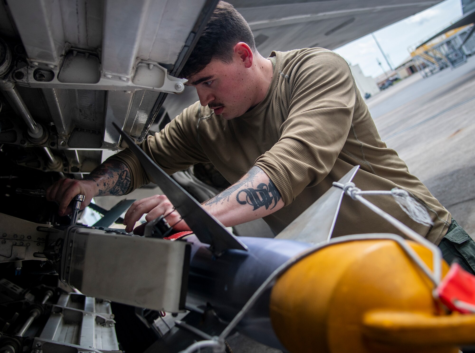 Final Raptor weapons load at Eglin