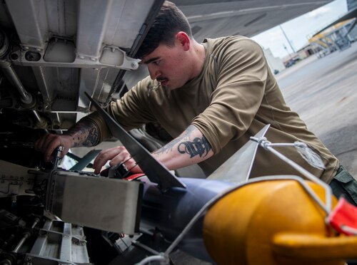 Final Raptor weapons load at Eglin