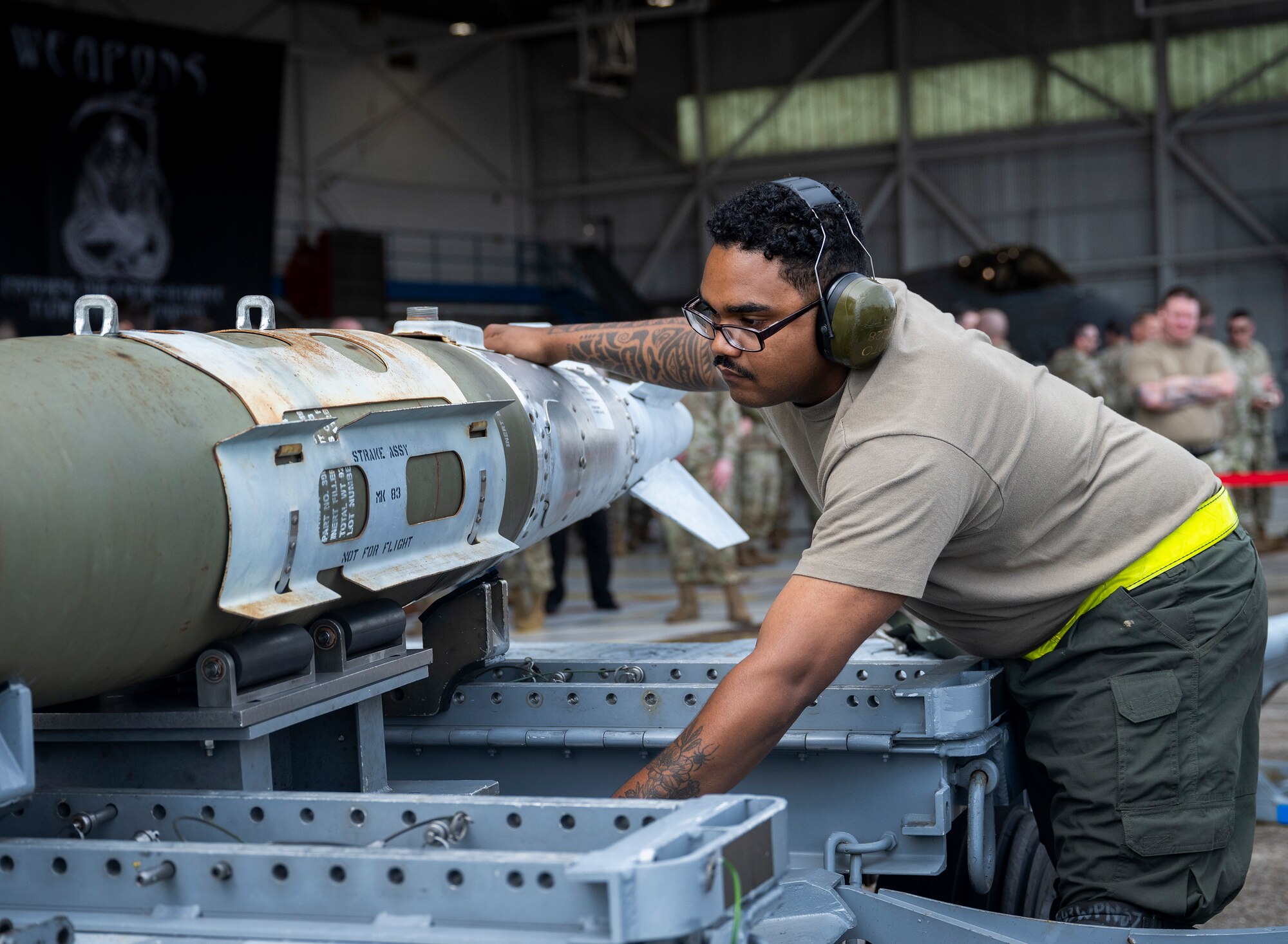 Final Raptor weapons load at Eglin