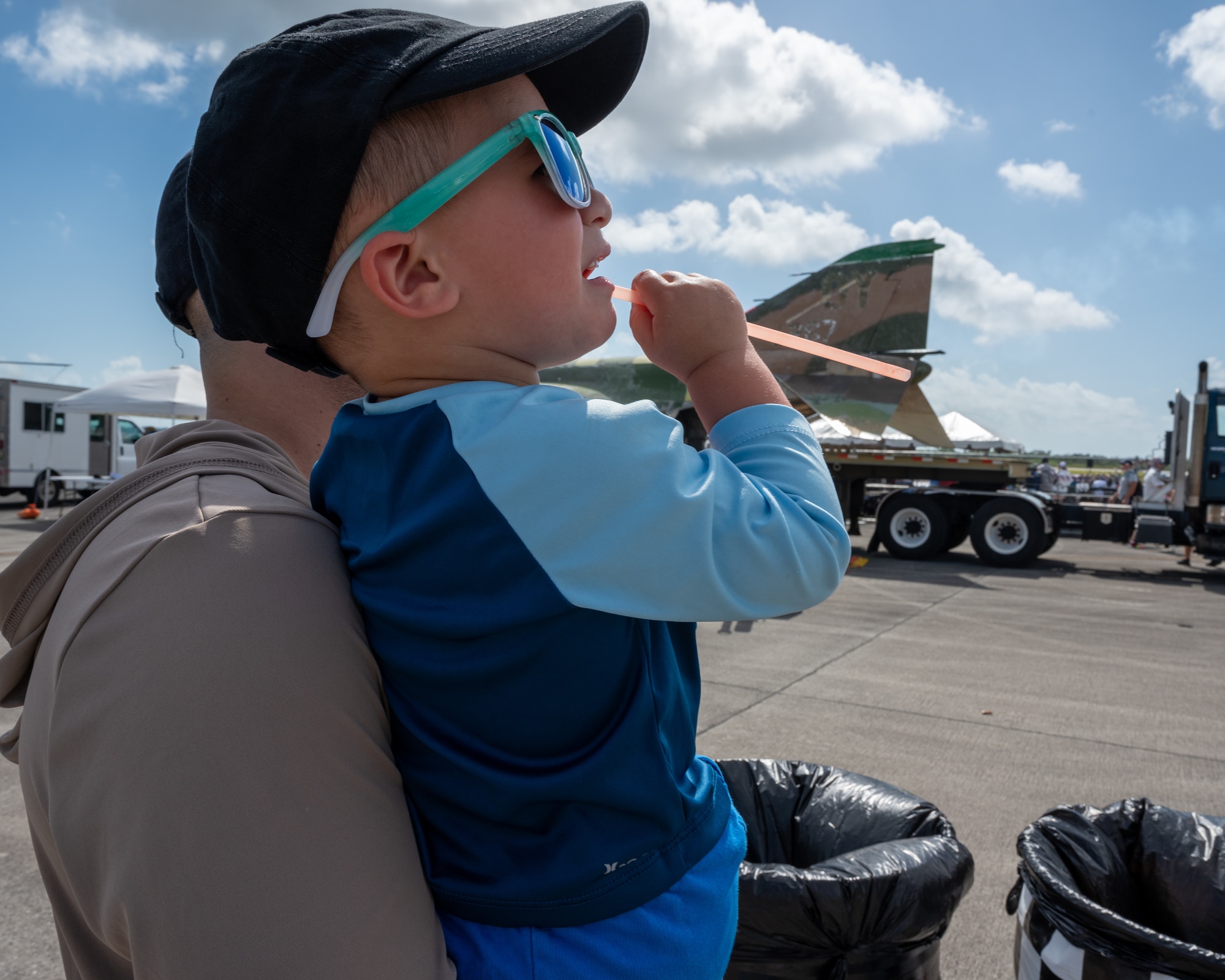An estimated 140,000 people attended the Wings Over Homestead Air Show at Homestead Air Reserve Base, Florida, April 1 and 2, 2023. The U.S. Air Force Thunderbirds headlined the two-day event, which featured several other military and civilian air acts.