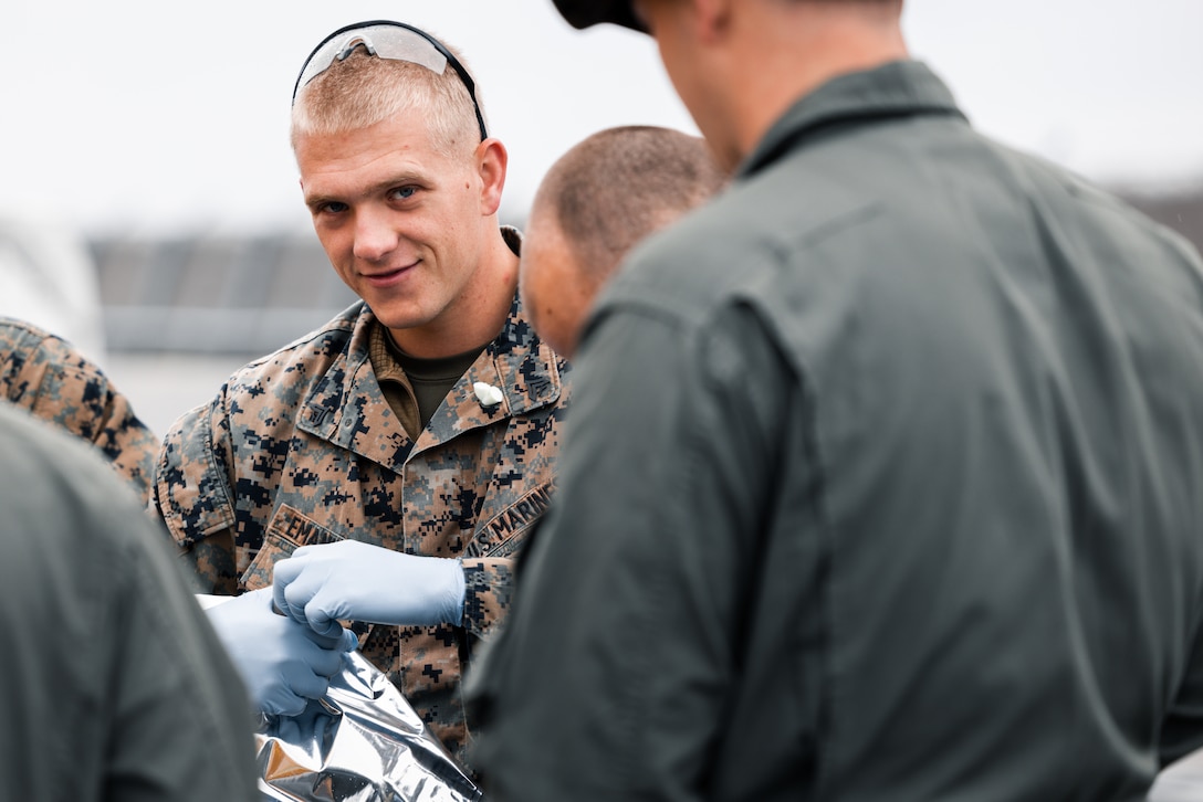 写真：レイモンド・トン伍長