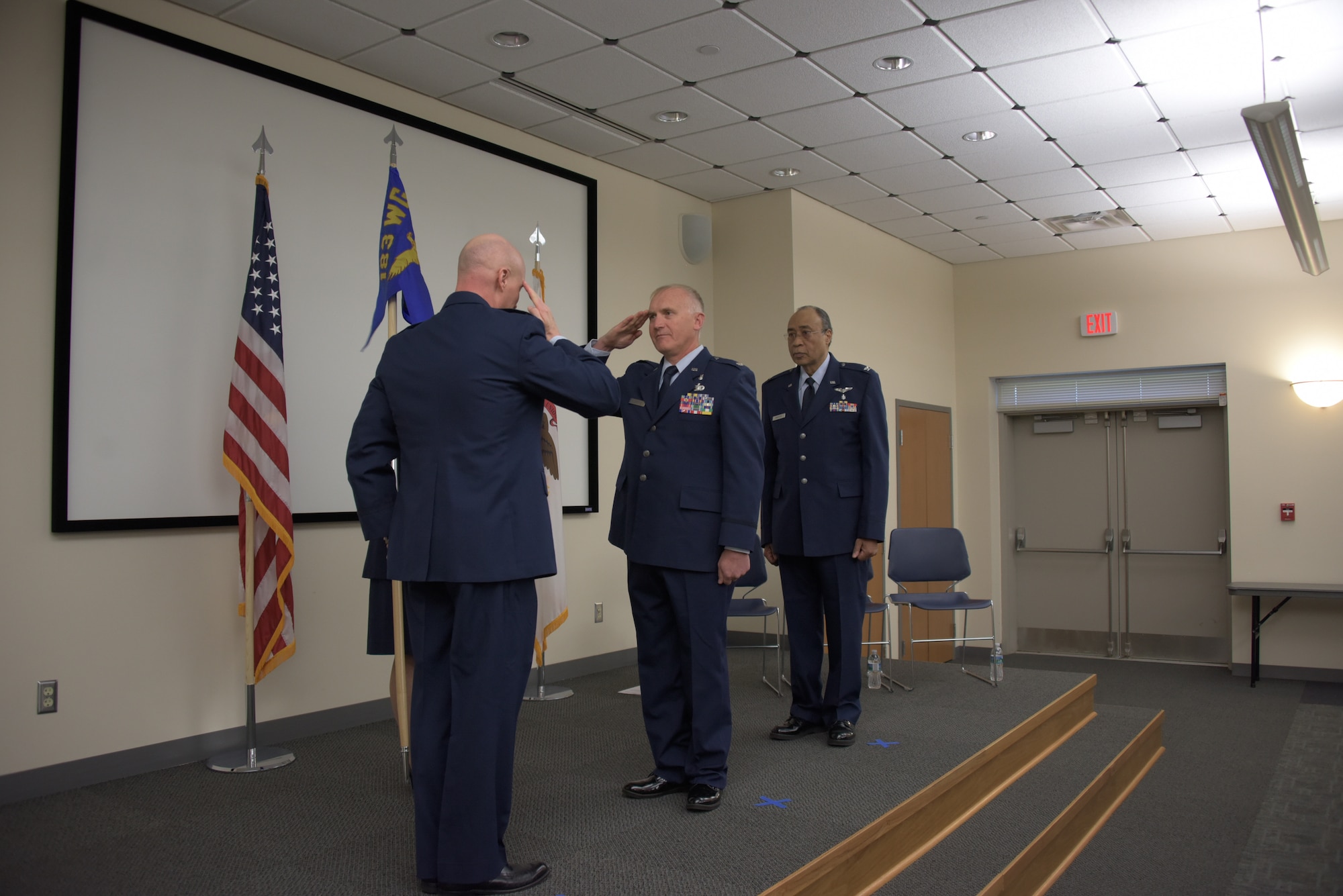 Photo of 183d Medical Group change of command ceremony