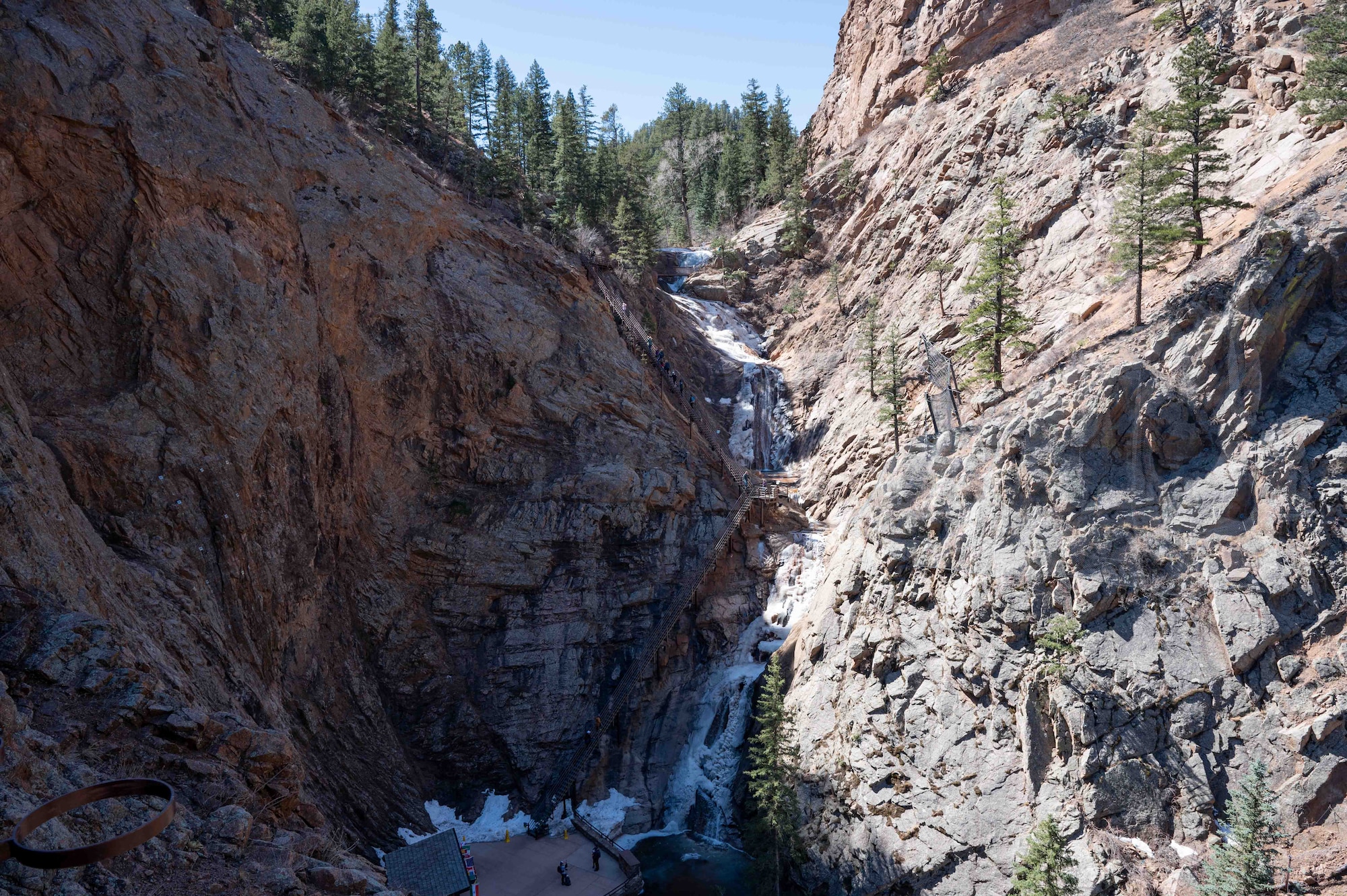 Scenery from Broadmoor Seven Falls