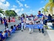 NAVAL BASE GUAM (April 11, 2023) – Students and staff from McCool Elementary/Middle School participated in the Purple-Up Parade onboard U.S. Naval Base Guam (NBG) April 11.