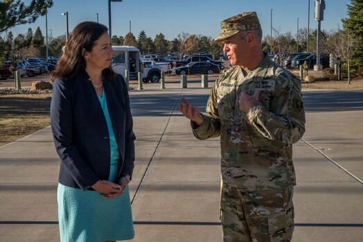  USSPACECOM hosts Under Secretary of the Air Force