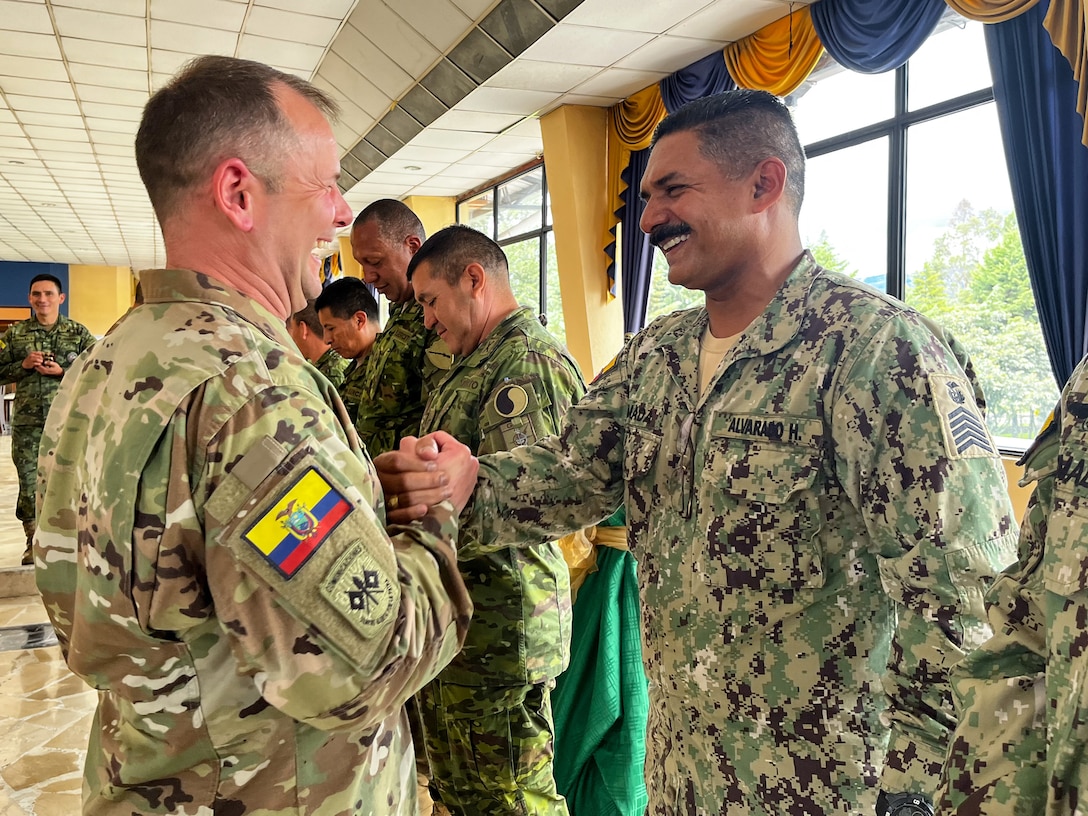 During the seminar, the participants exchanged best-practices on topics involving non-commissioned officer competencies, capabilities and leadership responsibilities. (Submitted photos)