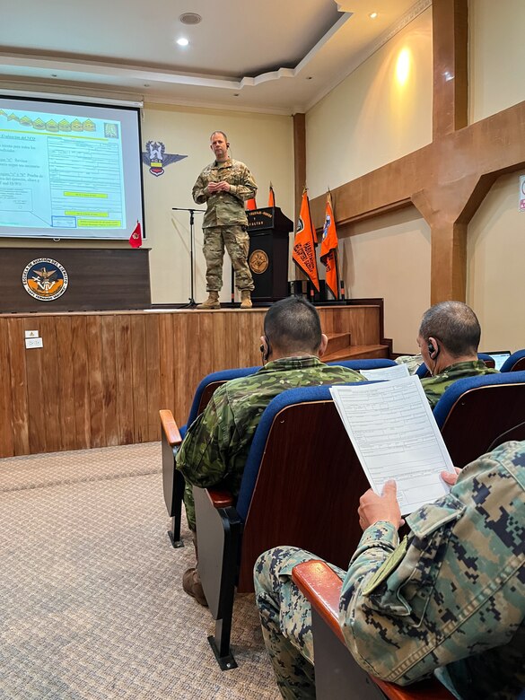 During the seminar, the participants exchanged best-practices on topics involving non-commissioned officer competencies, capabilities and leadership responsibilities. (Submitted photos)