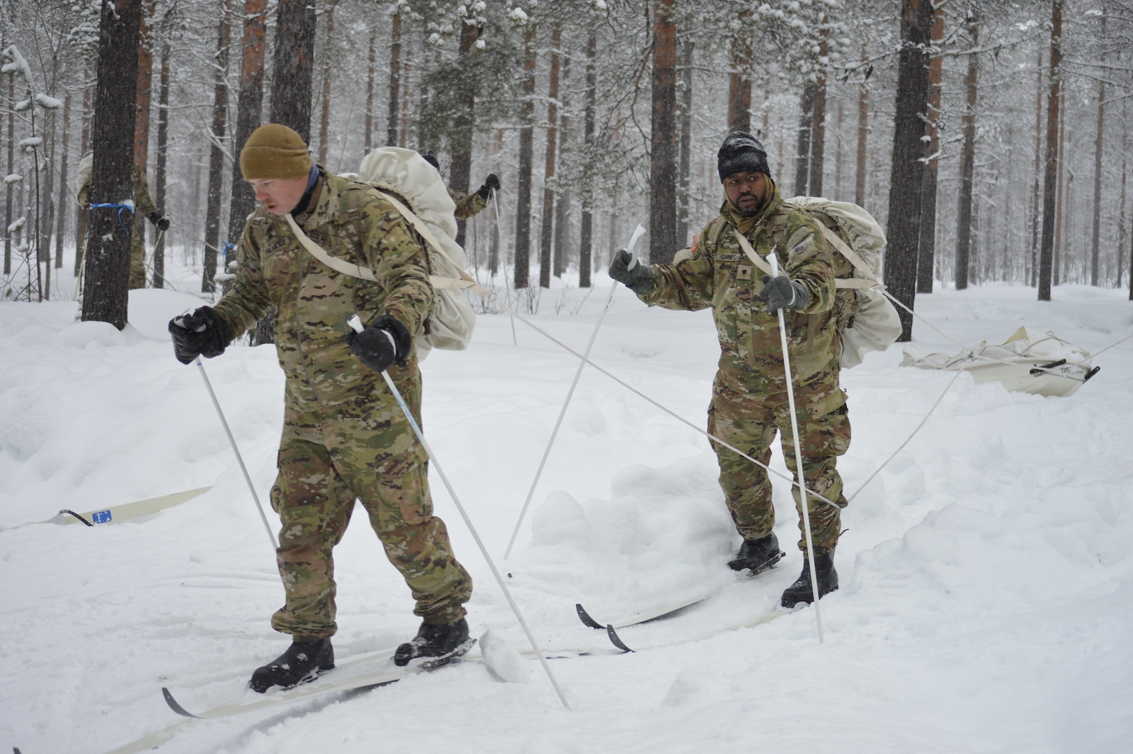 Saber Soldiers participate in Arctic Forge exercise in Finland
