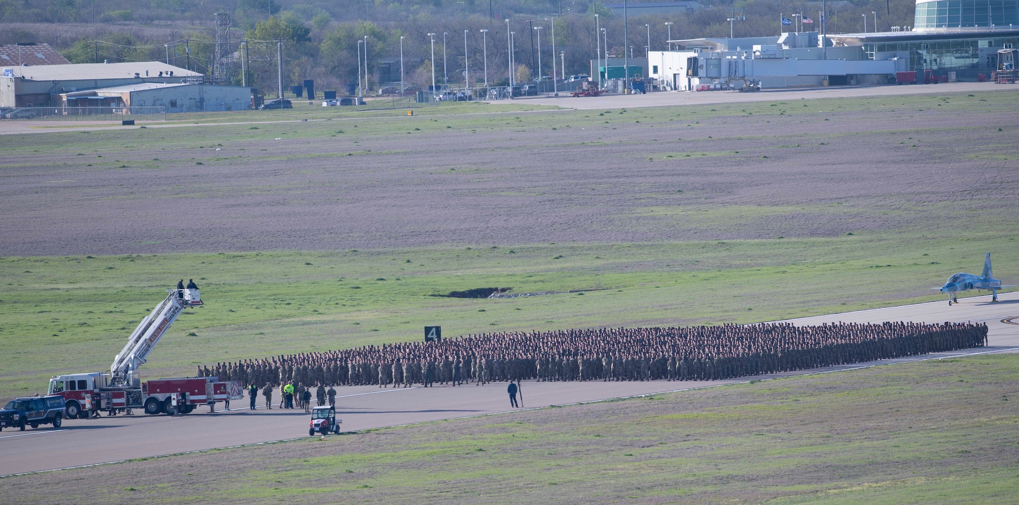 Sheppard Air Force Base elephant walk