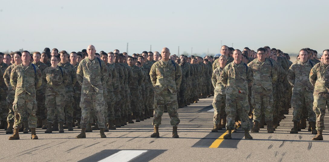Sheppard Air Force Base elephant walk