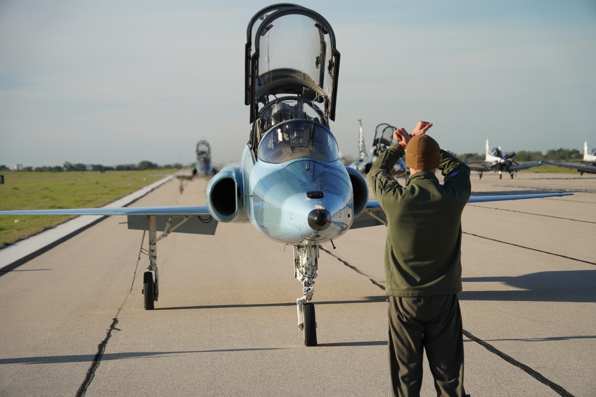 Sheppard Air Force Base elephant walk