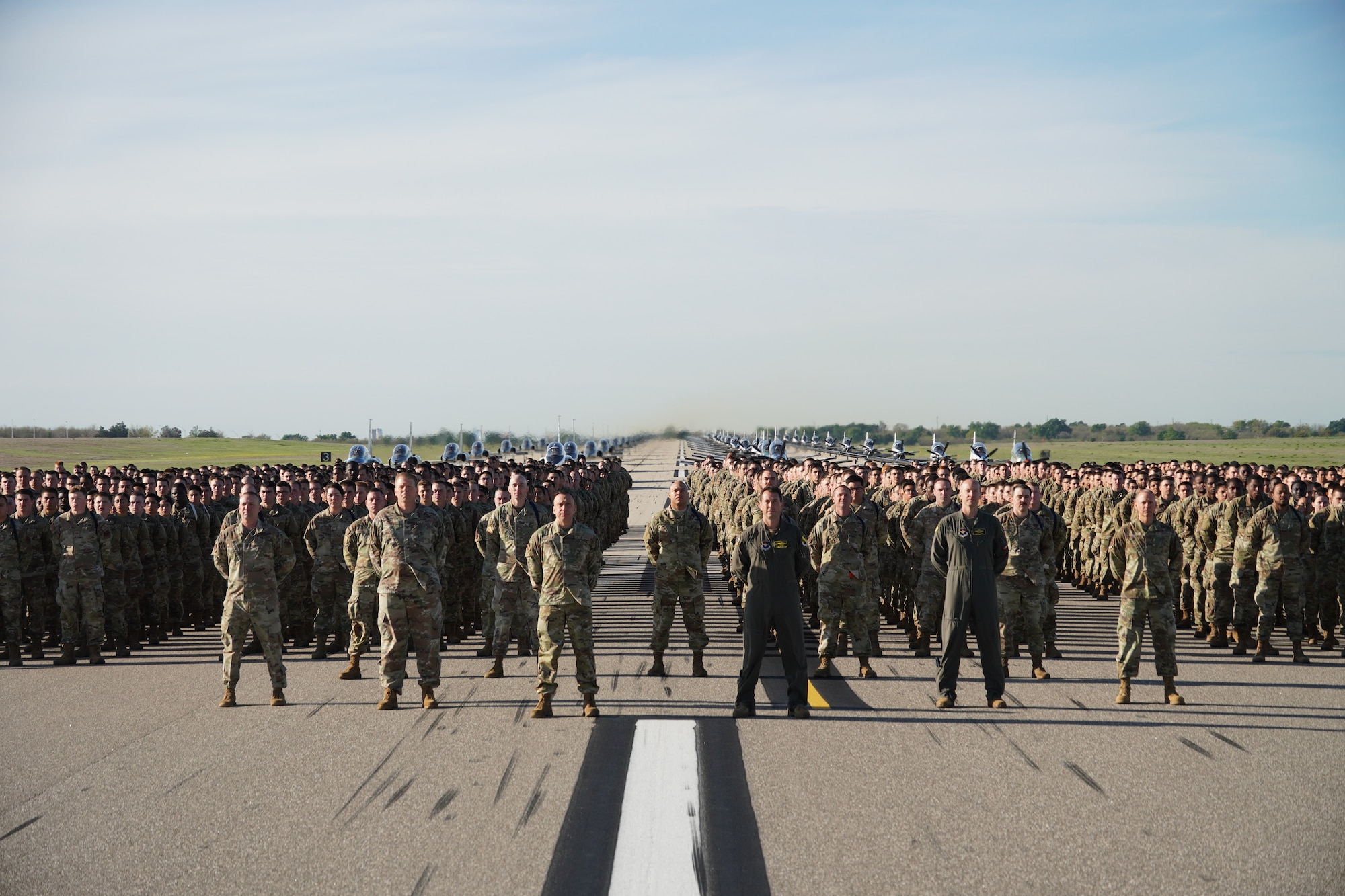 Sheppard Air Force Base elephant walk