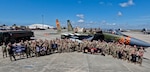 Members of the 173rd Fighter Wing who traveled to Tyndall Air Force Base, Florida, after successfully participating in the Weapons Systems Evaluation Program March 9-23, 2023. Kingsley Field sent 118 Airmen and six F-15 Eagles to participate in the missile live-fire program.